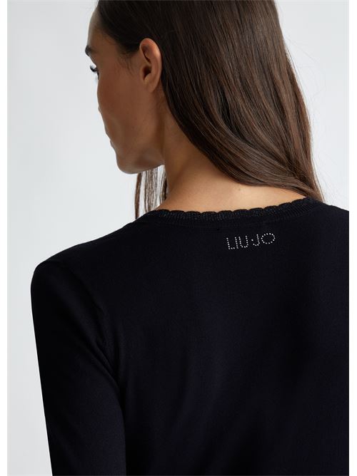 Maglia con scollo a V Liu jo Liu Jo | WF4007MS49I.22222